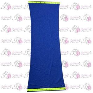 Ivivva scarf snap button versatile blanket scarf large circle style blue neon